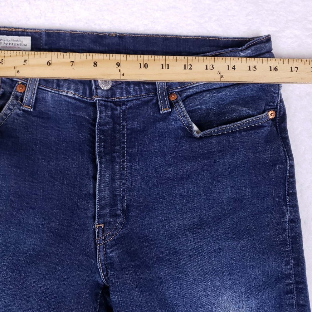 Levi's Premium 511 Slim Fit Jeans 34x34 Dark Blue - Picture 3 of 14